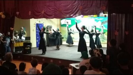 Концерт ансамбля "Таргим"  в детском лагере «Эьрзи».