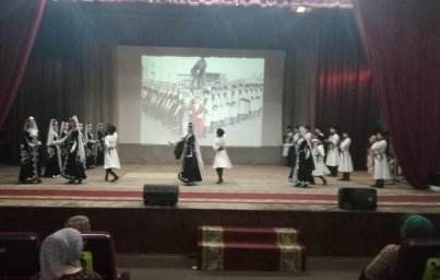 Ансамбль "Сийг" на сцене ДК с.п. Нестеровское