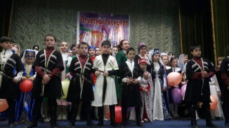 Отчетный концерт в Сунженском РДК