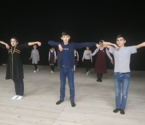 Любовь к ингушскому танцу в ДК с.п. Зязиков-Юрт