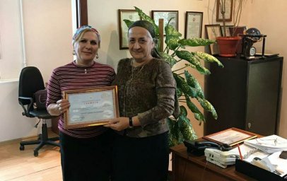 З. Боковой вручили грамоту Главы Республики Ингушетия