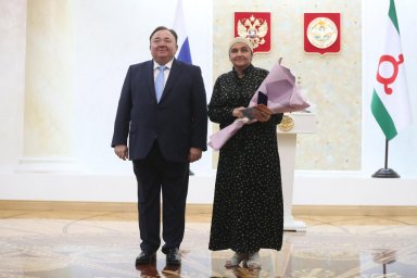 Известный педагог Пятимат Цороева удостоена звания "Заслуженный работник культуры Республики Ингушетия"