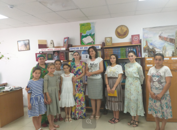 В библиотеке Дома культуры с.п.Новый Редант прошел час поэзии "Лирический мир Анны Ахматовой".