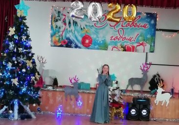 Новогодний утренник в СДК с.п. Пседах.