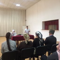 Лекция по профилактике туберкулеза в  КДЦ г.Малгобек