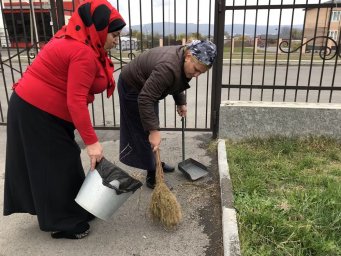 Субботник в Сагопшах