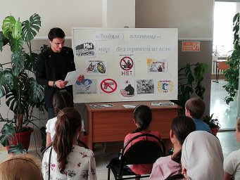 В СДК с.п.Пседах проведена профилактическая беседа по противодействию идеологии терроризма и экстремизма