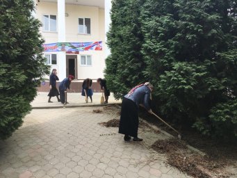 Субботник в РДК Назрановского района