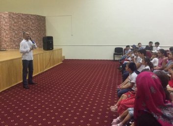 Выезд  солистов ДК  Назрановского района в летний лагерь