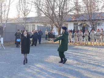 Коллектив Сунженского  РДК провел выездной концерт для призывников
