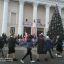 На площади перед Сунженским РДК прошло театрализованное представление «В гостях у елки» 2