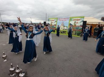 Празднование Дня республики в г. Сунжа