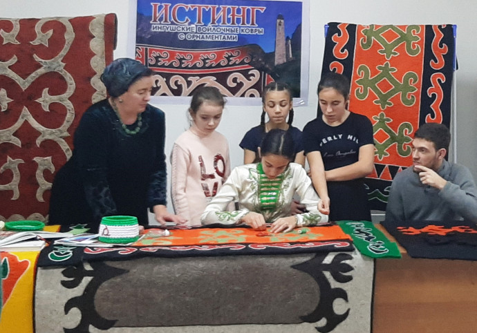 «Истинг»- как древнее искусство ковроделия ингушей»