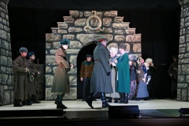 Зрители  ДК с.п. Барсуки  были впечатлены игрой актеров