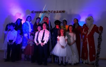 Новогодний праздник  состоялся в ДК с.п. Плиево