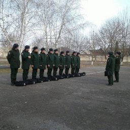 Проводы призывников
