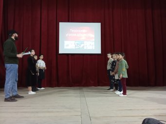 В ДК сельского поселения Галашки провели беседу «Мы против терроризма»