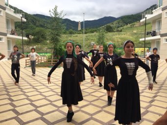 Концерт в лагере "Эрзи"