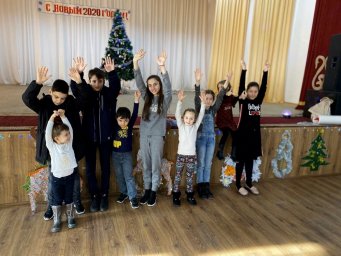 Атмосфера волшебства в ДК с.п. Сагопши