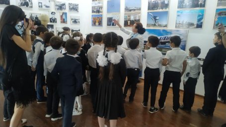 Ася Абдурзакова прочитала лекцию о подвиге Суламбека Осканова