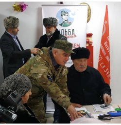 В ДК с.п. Зязиков- Юрт работает Приемная "Судьба солдата"