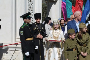 КДЦ г. Малгобек на открытии  мемориального комплекса "Слава"