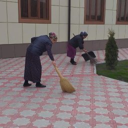 Субботник в Верхних Ачалуках