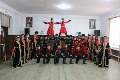 День работников культуры	  в городском Доме культуры г. Карабулак