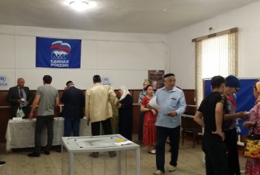 Дом культуры г. Карабулак обеспечил мероприятие "Единой России"
