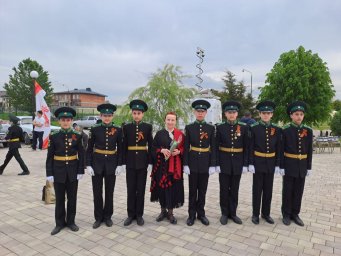 ​В Магасе открыли Парк Победы и зажгли Вечный огонь