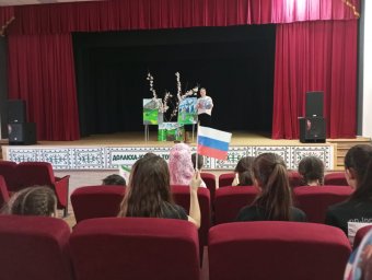 ​Долаковские школьники приняли участие в конкурсе на лучший рисунок «Под небом России»
