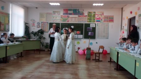 Работники ДК с.п. Алхасты провели мероприятие, посвященное родному языку