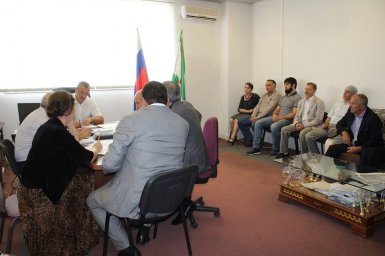 Директор КДЦ принял участие в еженедельном совещании г. Малгобек