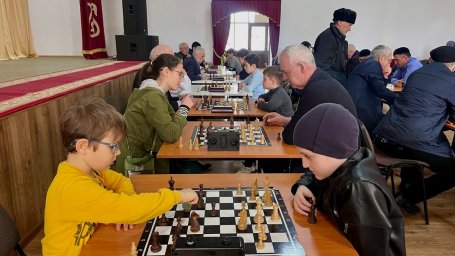В Доме культуры сельского поселения Сагопши провели шахматный турнир