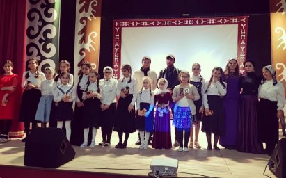 Литературно- музыкальная композиция в  ДК с.п. Зязиков - Юрт