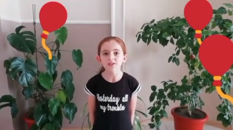 Флешмоб "Защитники Отечества"