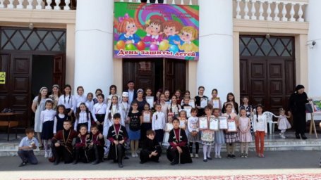 Сегодня в Сунженском РДК провели мероприятие, посвященное Дню защиты детей