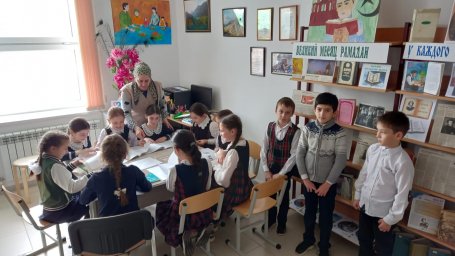 ​Школьниками Нового Реданта рассказали о достоинствах священного месяца Рамадан