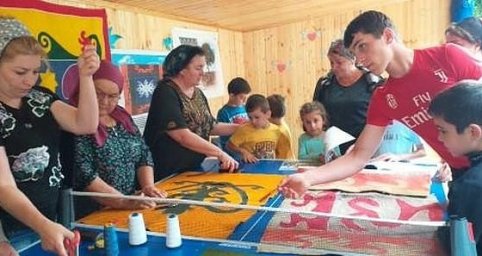 Встреча с искусством ковроделия