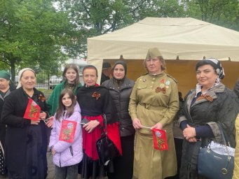 ​В Магасе прошел митинг-концерт «Триумф Победы»