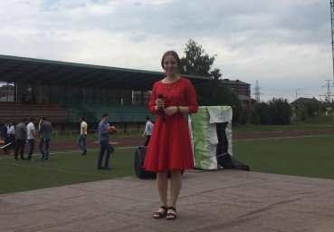 Солистки ДК Назрановского района на фестивале "Ингушские игры"