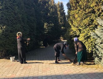 Субботник в Назрановском РДК