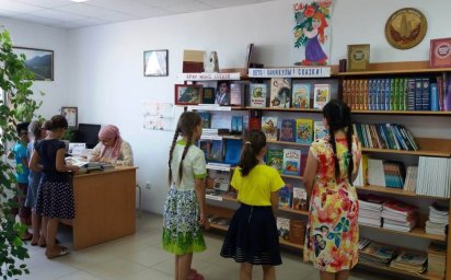 Библиотека в ДК с.п. Новый Редант - летняя площадка для интеллектуальных игр