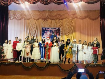 Новогодний праздник в ДК с.п. Троицкое