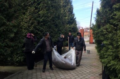 Субботник в ДК Назрановского района