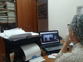 ​Наши коллеги приняли участие в вебинаре «Бумага в этнокультурном творчестве: искусство и традиции. Создание сакральных пространств»