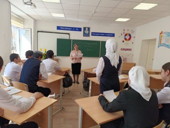 ​Долаковские работники культуры провели со школьниками мероприятие «Крымская весна»