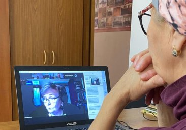 М.Котиева принимает участие в семинарах ГРДНТ им. В.П. Поленова