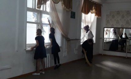 Субботник В Сунженском РДК