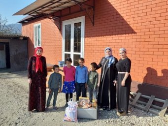 Благотворительность от коллектива ДК с.п. Галашки
